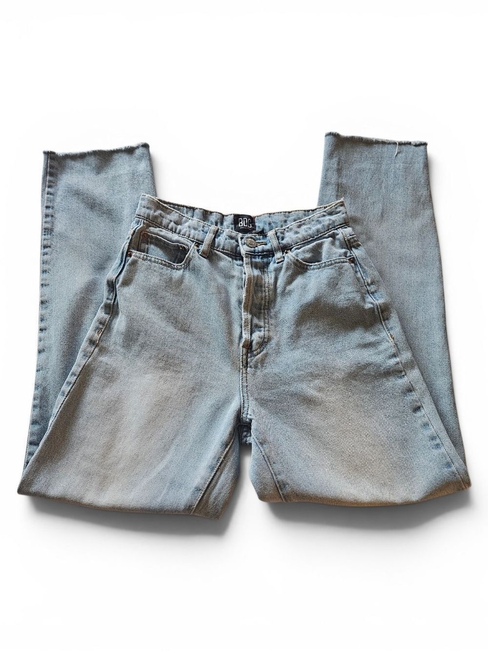 BDG by Urban Outfitters Light Wash Slim Straight Leg Denim Jeans Size 25